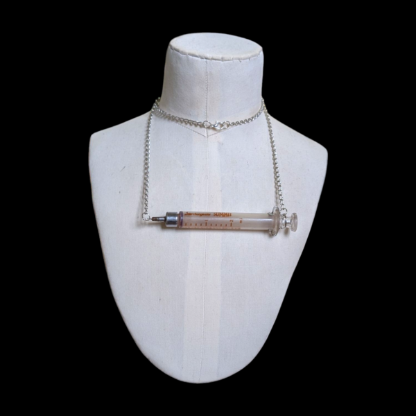 Vintage Syringe Necklace - Image 2