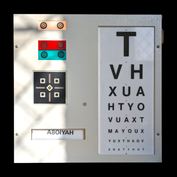 Fully Working Opticians Eye Testing Light Box With Controller