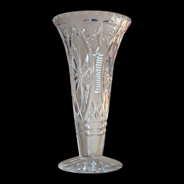1930's/40's Hebb & Corbett Cut Crystal Vase
