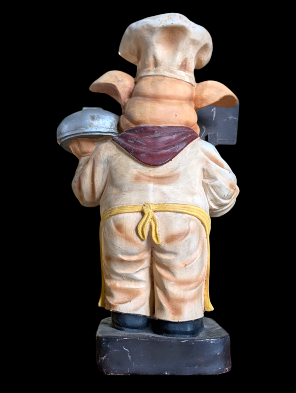 Large Vintage Chef Pig Advertisement Figure - Image 2