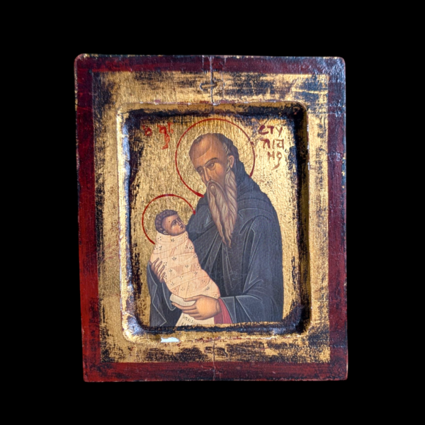 Lacquered Religious Icon
