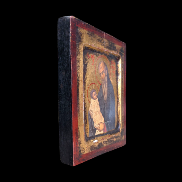 Lacquered Religious Icon - Image 2