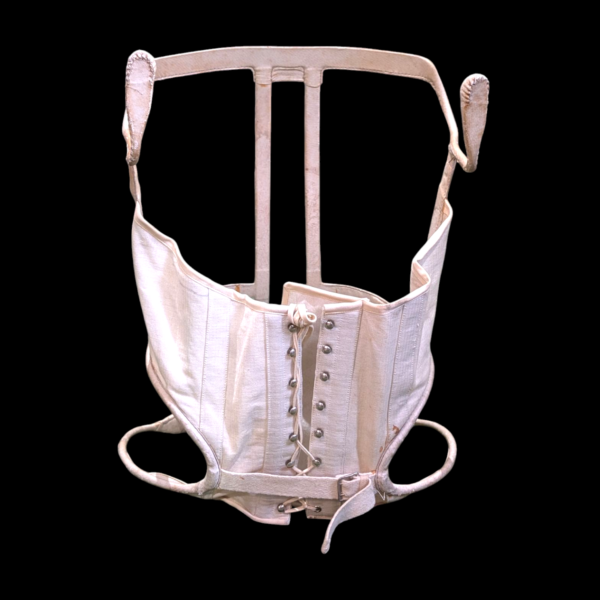 Antique Orthopaedic Scoliosis Back Brace – Early 20th Century Medical Curio