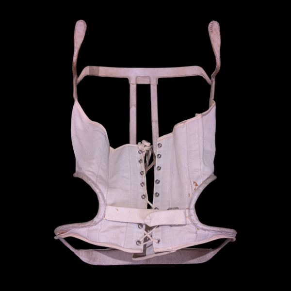 Antique Orthopaedic Scoliosis Back Brace – Early 20th Century Medical Curio - Image 3