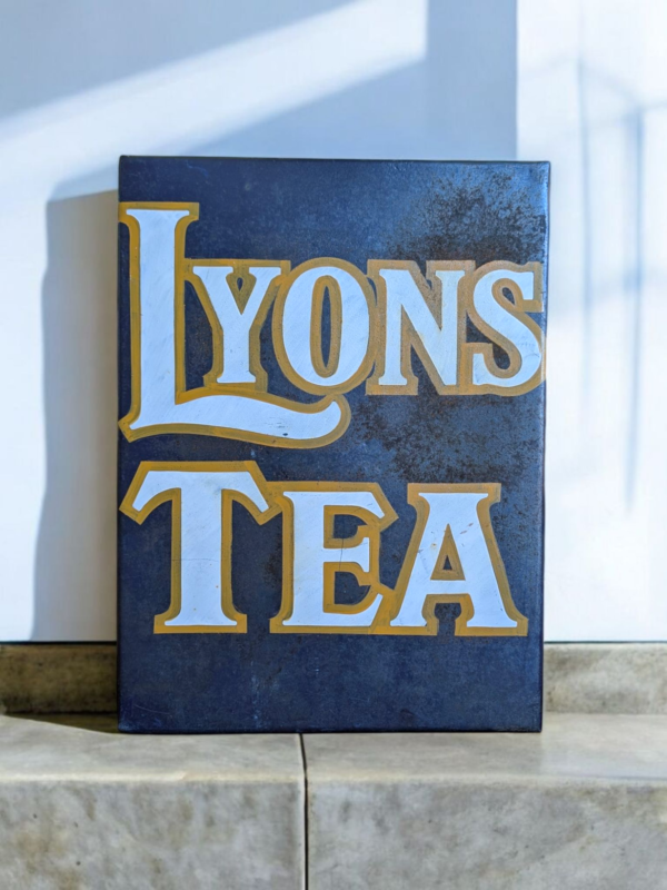 Lyons Tea Metal Advertising Sign - Image 2