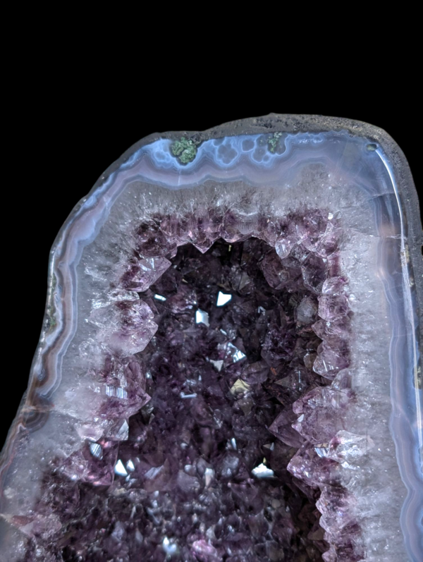 Large Deep Purple Amethyst Geode Cathedral - Image 2