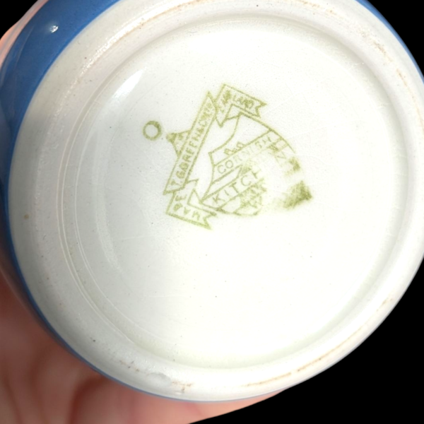 T.G. Green & Co Cornishware Sugar Sifter - Early Green Shield Backstamp - Image 2