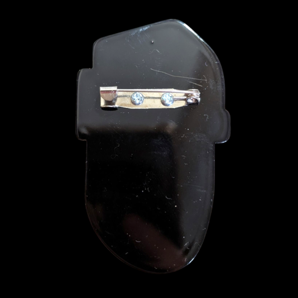 Lea Stein Style Picasso Face Brooch - Image 2
