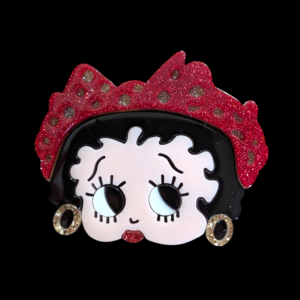 Lea Stein Style Betty Boop Brooch