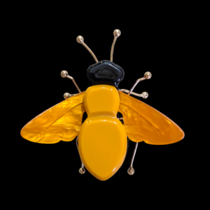 Lea Stein Style Bee Brooch