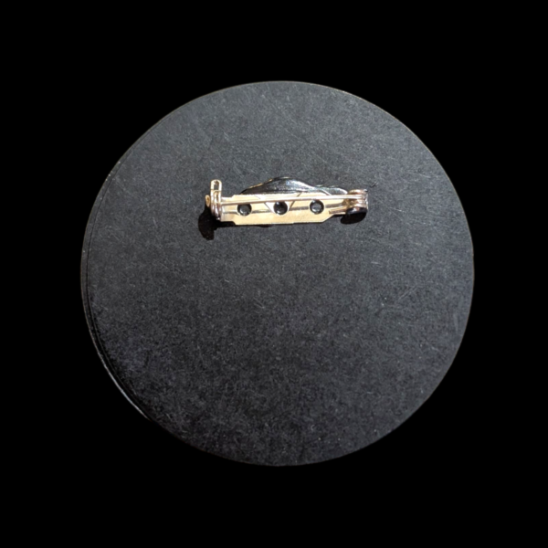 Lea Stein Style Art Deco Lady Brooch - Image 2