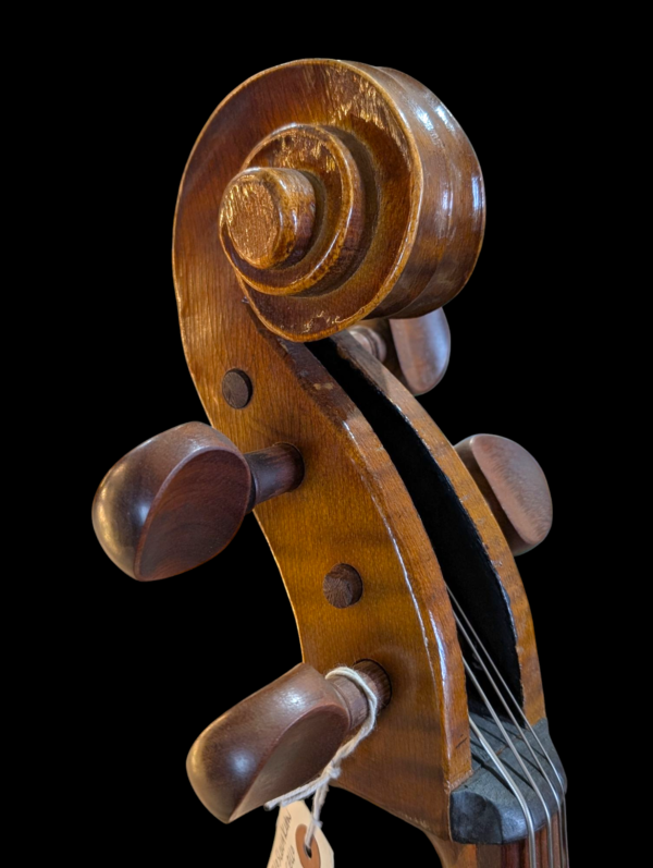 Vintage Czech Full-Size Cello with Bow and Case – Rich Warm Tone - Image 2