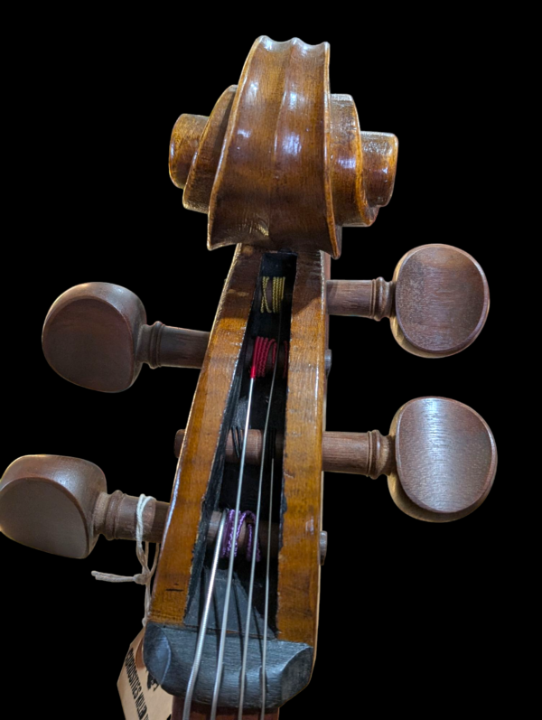 Vintage Czech Full-Size Cello with Bow and Case – Rich Warm Tone - Image 3