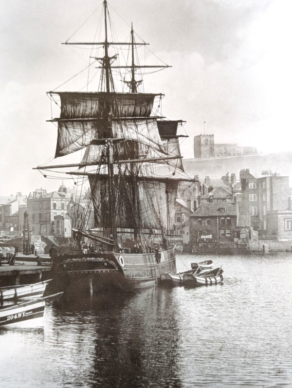 Framed Vintage Photograph Of The 'Opal Of Whitby' 1981 - Image 3