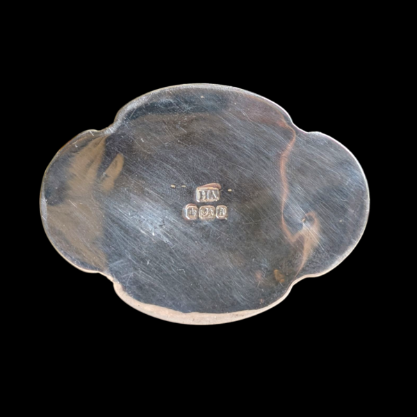 Miniature Sterling Silver Victorian Tea Caddy – Sheffield 1893 - Image 2