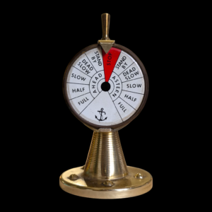 Brass Ship Desk Thermometer