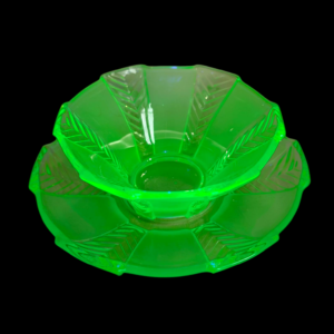 1930's Walther & Sohne Dish And Saucer