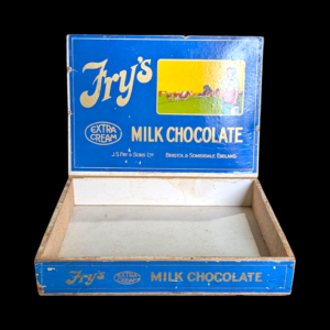 Vintage Fry’s Milk Chocolate Display Box – J.S. Fry & Sons Ltd, Bristol & Somerdale