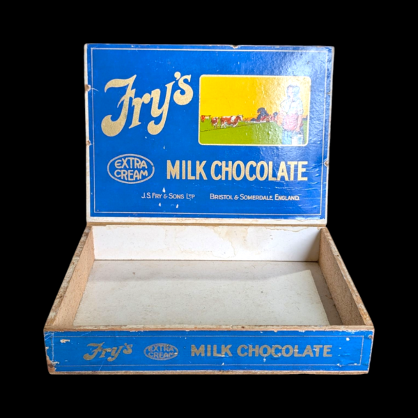 Vintage Fry’s Milk Chocolate Display Box – J.S. Fry & Sons Ltd, Bristol & Somerdale
