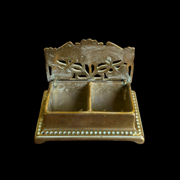 Art Nouveau Double Stamp Box - Image 2