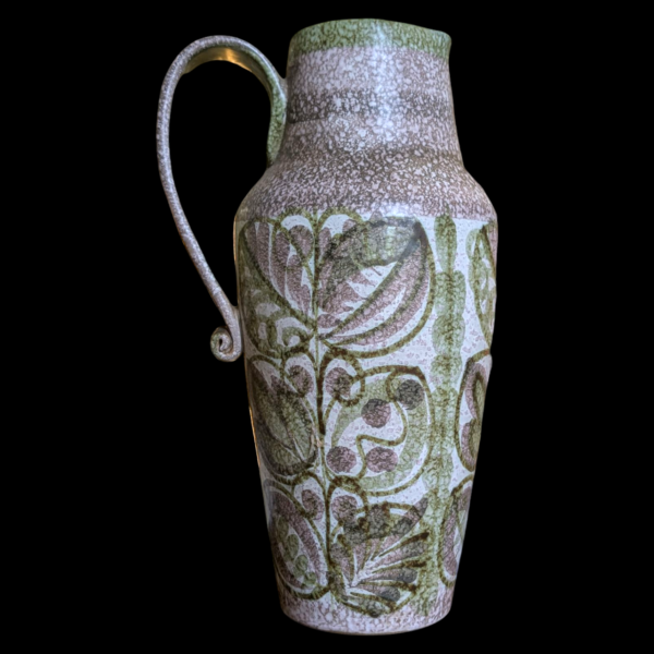 1970's Denby Floral Jug By Glynn Colledge