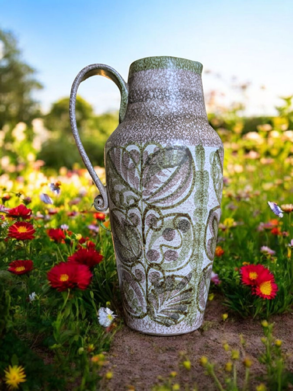 1970's Denby Floral Jug By Glynn Colledge - Image 2