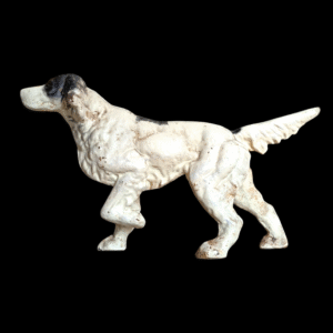 Rare Hubley Cast Iron Pointer Dog Door Stop