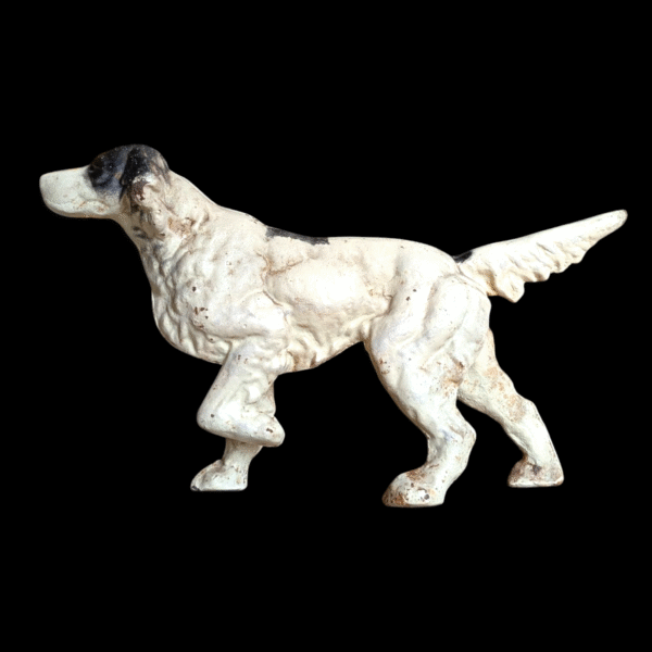 Rare Hubley Cast Iron Pointer Dog Door Stop