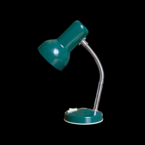 Green Industrial Search Light Desk Lamp
