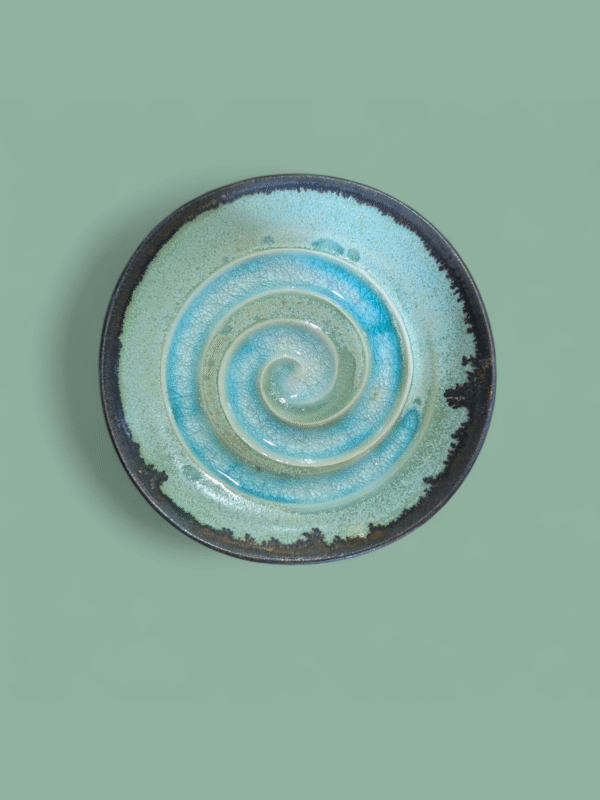 Swirl Design Studio Pottery Dish - Image 2