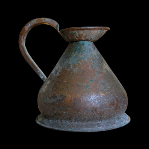 Large Antique Copper Ale Jug