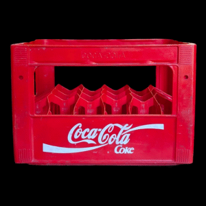 Retro Coca Cola Bottle Crate