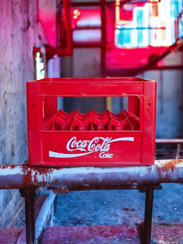 Retro Coca Cola Bottle Crate - Image 2