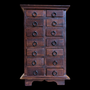 Antique Indian Hardwood Spice Drawers