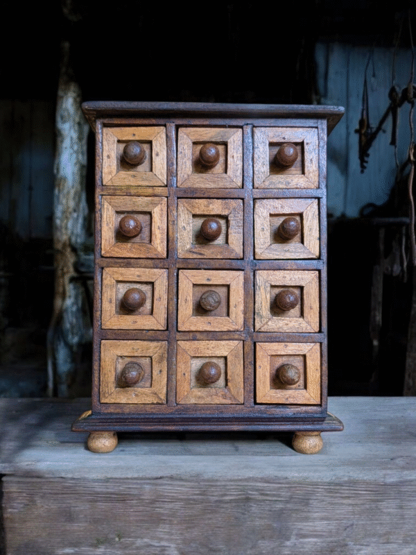 Antique South East Asian Spice Drawers - Image 3