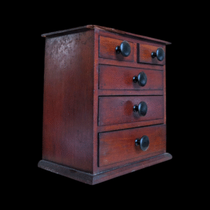 19th Century Mahogany Apprentice Chest of Drawers