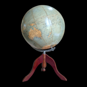 1950s Philips Globe on Tripod Base – Mid Century Educational Display