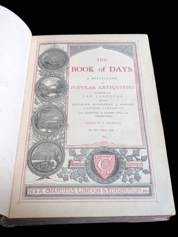 Chambers's Book of Days – Volume I (1864) | A Miscellany of Popular Antiquities - Image 2