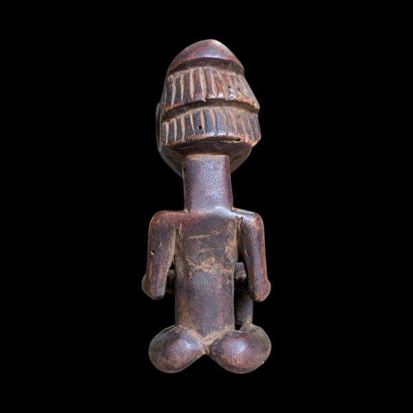 Mid 20th Century Luba Tribal Female Figure – Democratic Republic of Congo - Image 2
