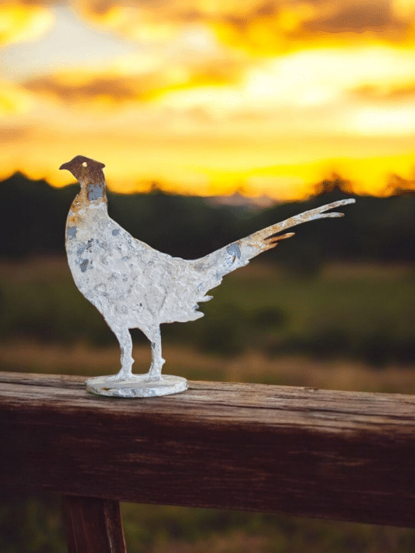 Galvanized Metal Pheasant - Image 2