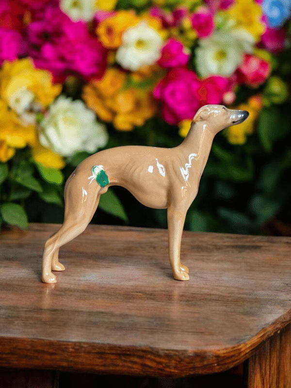 Rare Beswick Tan Greyhound - Image 2
