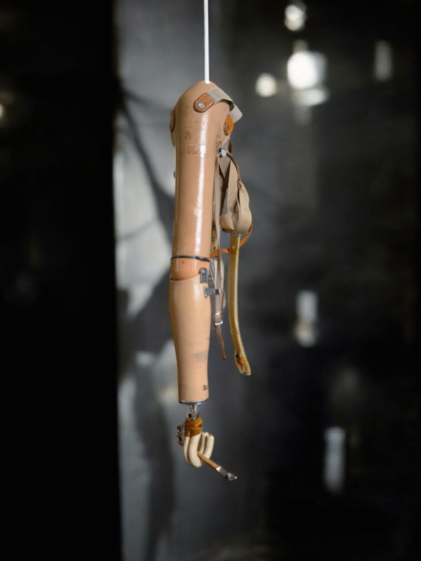 Rare Mechanical Prosthetic Arm with Interchangeable Hand – Fully Articulated with Harness - Image 4