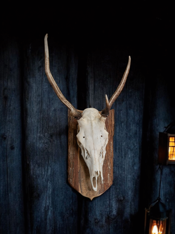 Mounted Stag Skull - Image 4