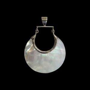 Sterling Silver & Mother Of Pearl Pendant
