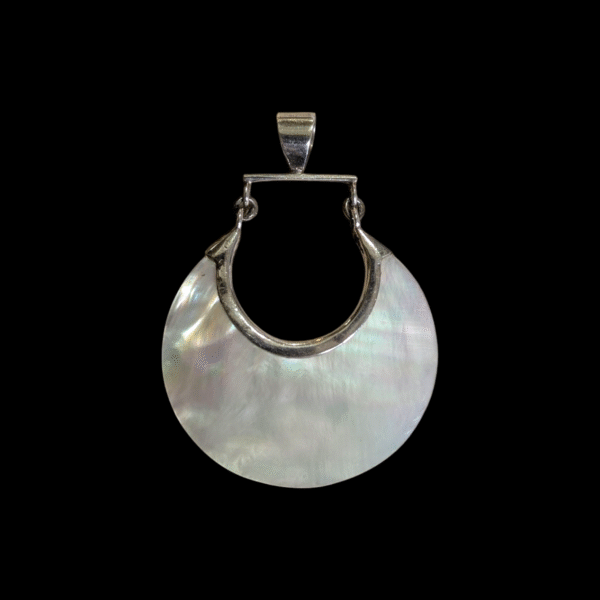 Sterling Silver & Mother Of Pearl Pendant