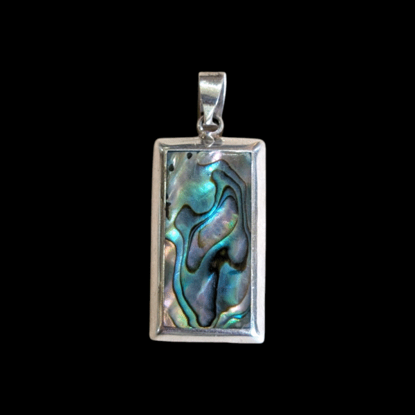 Sterling Silver & Abalone Pendant