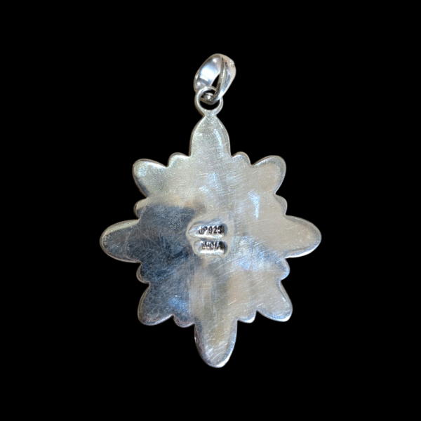 Doug Paulus Sterling Silver Amethyst & Moonstone Pendant - Image 2