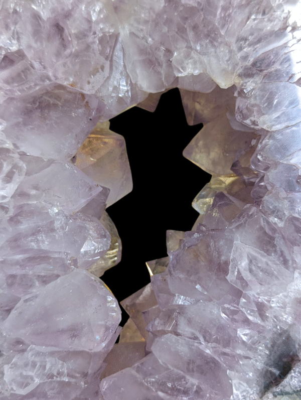 Large Amethyst Slice On Stand - Image 6