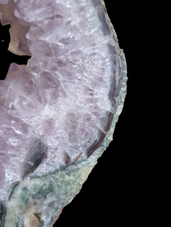 Large Amethyst Slice On Stand - Image 5