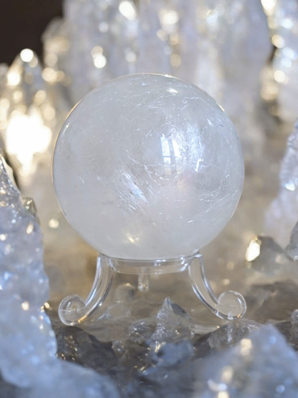 Clear Quartz Sphere - Image 2